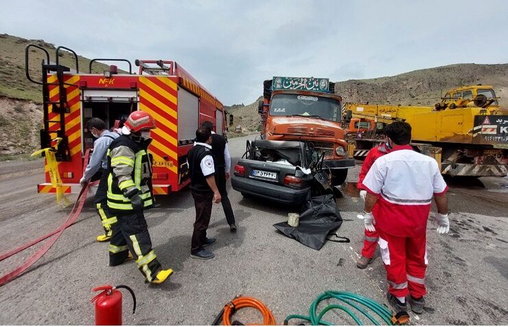 حادثه رانندگی در جاده قدیم میانه – تبریز ۲ کشته بر جا گذاشت