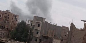 خبرگزاری رسمی سوریه گزارش داد که به یک نقطه در شمال شرق سوریه تجاوز هوایی شده است.