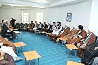 دیدار وزیر خارجه طالبان با شورای علمای شیعه افغانستان
