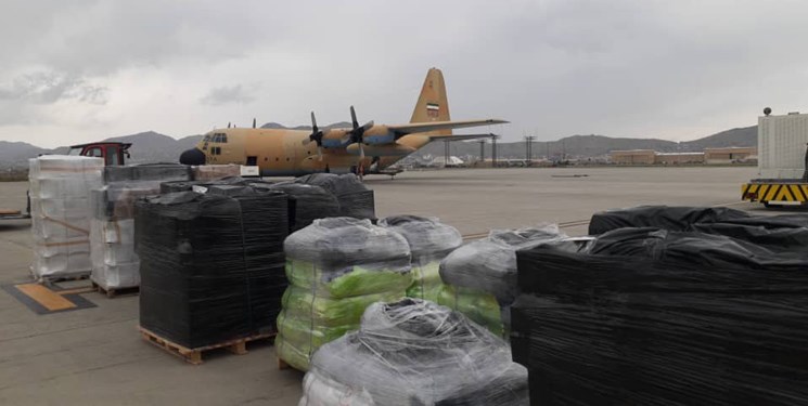 سفارت جمهوری اسلامی ایران در افغانستان از رسیدن یک محموله کمکی شامل دارو و موادغذایی به فرودگاه کابل خبر داد.