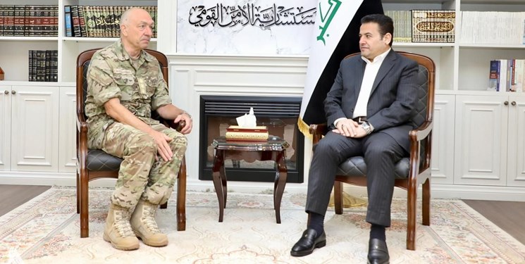 فرمانده پیمان آتلانتیک شمالی (ناتو) در عراق با مشاور امنیت ملی این کشور دیدار کرد.