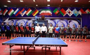قهرمانی تیم رعد پدافند هوایی در لیگ برتر تنیس روی میز مردان