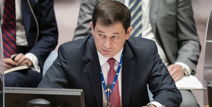 نمایندگی روسیه در سازمان ملل توضیح داد که آنها به دلیل سیاست خصمانه و روس‌هراسی اتحادیه اروپا در نشست غیررسمی شورای امنیت شرکت نکرده‌اند.