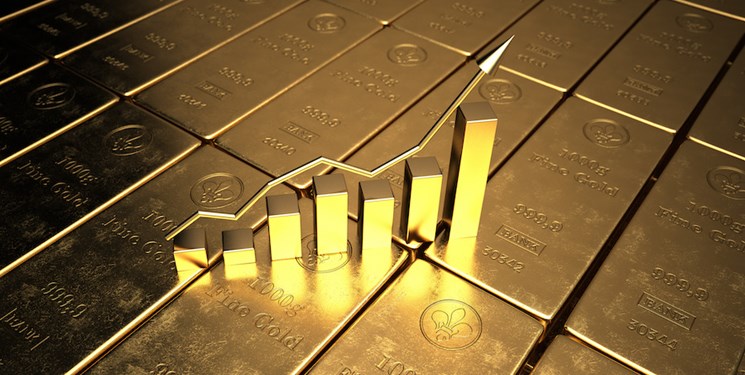 هر اونس طلا در بازارهای جهانی با ۱۰ دلار و ۱۱ سنت افزایش ۱۸۴۸.۳۸ دلار فروخته شد.