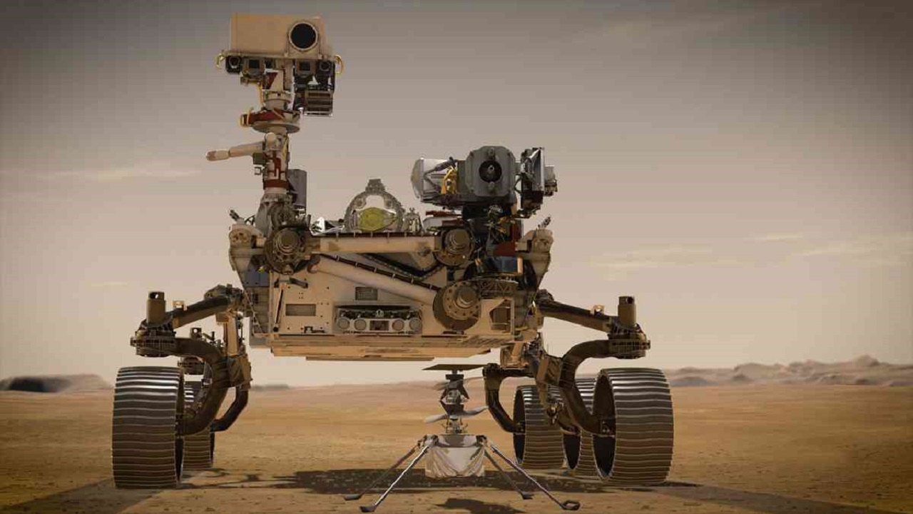 مریخ نورد استقامت توانست تصویر یک ماکارونی در سطح مریخ را ثبت کند.