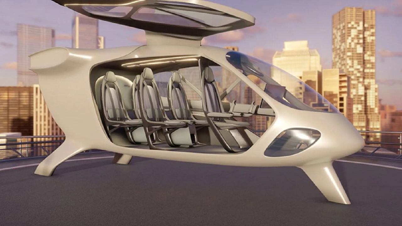 گفته شده، کابین خودروی eVTOL تا پنج نفر ظرفیت دارد و قرار است تا سال ۲۰۲۸ بر آسمان آمریکا پرواز کند.