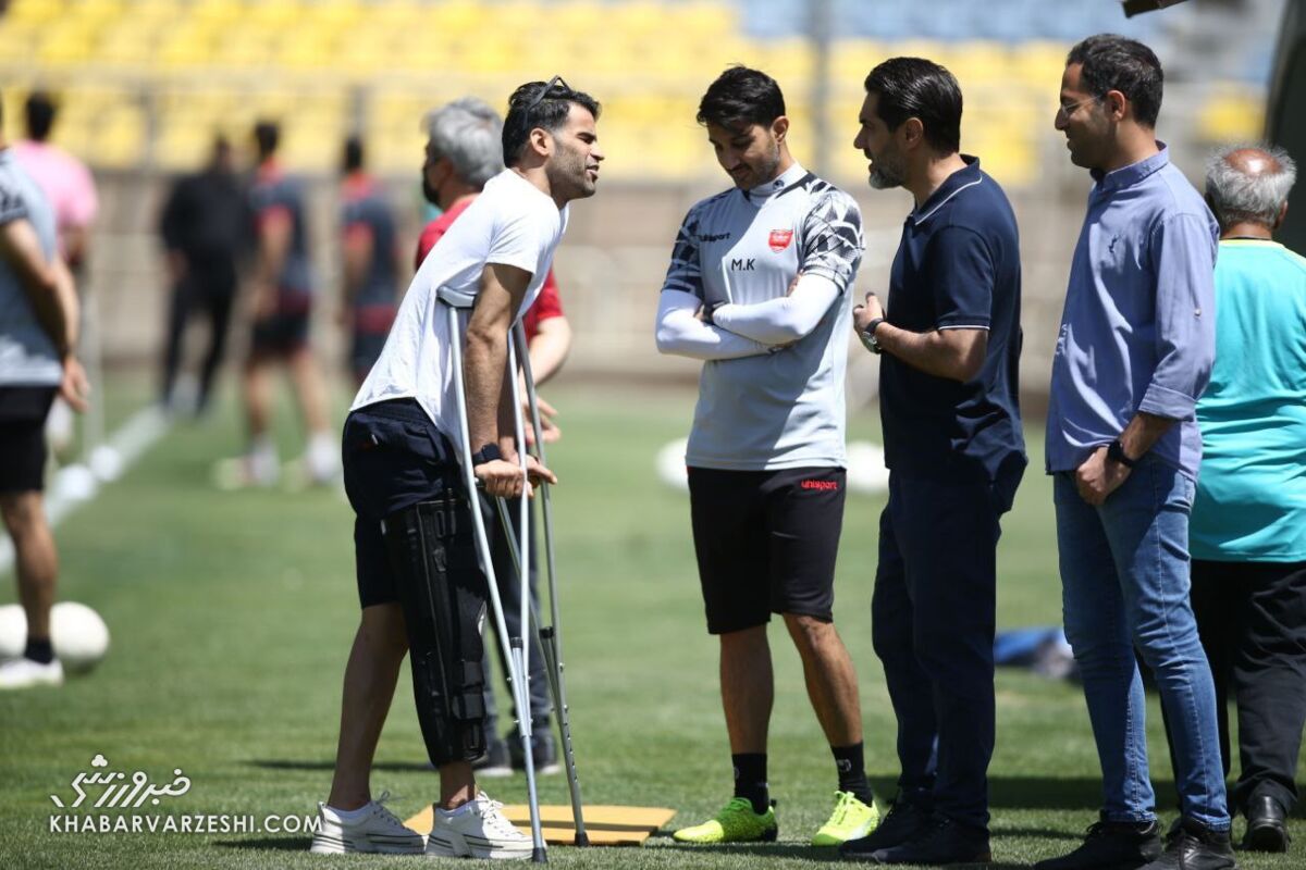 ضربه بزرگ مهاجم پرسپولیس به خودش و تیمش