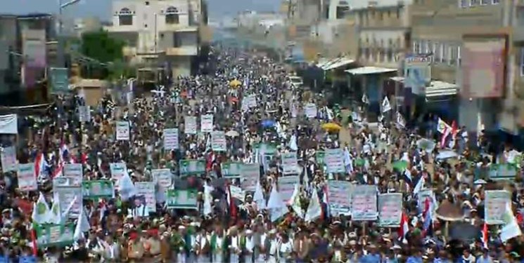 استان صعده یمن، امروز به مناسبت هشتمین سالروز انقلاب ۲۱ سپتامبر، شاهد راهپیمایی گسترده مردمی در حمایت از این انقلاب است.