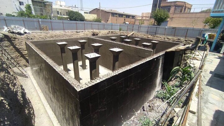 تکمیل مخزن بتنی ۱۰۰۰ مترمکعبی در غرب تهران