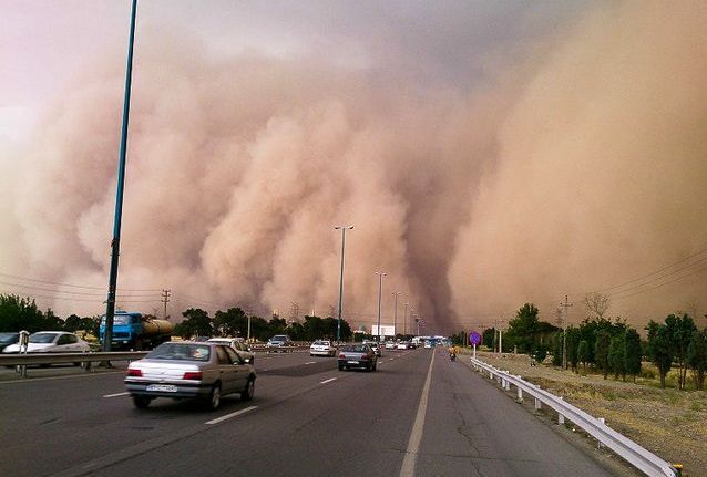 هشدار وزش باد و گرد و خاک برای ۵ استان