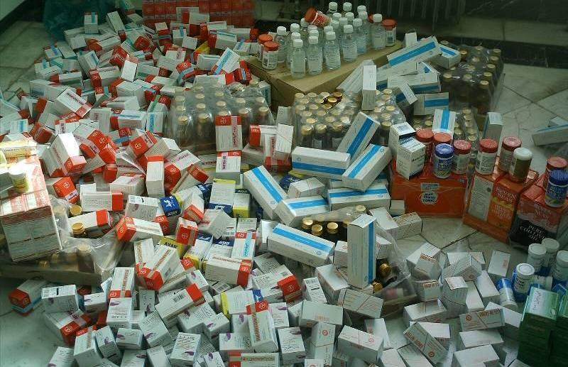 کشف ۵۰ میلیاردی انبار دارو‌های قاچاق در جنوب تهران