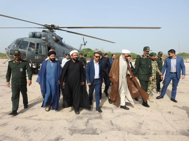 بازدید ­رئیس سازمان قضایی نیرو‌های مسلح از جزایر سه گانه ایرانی