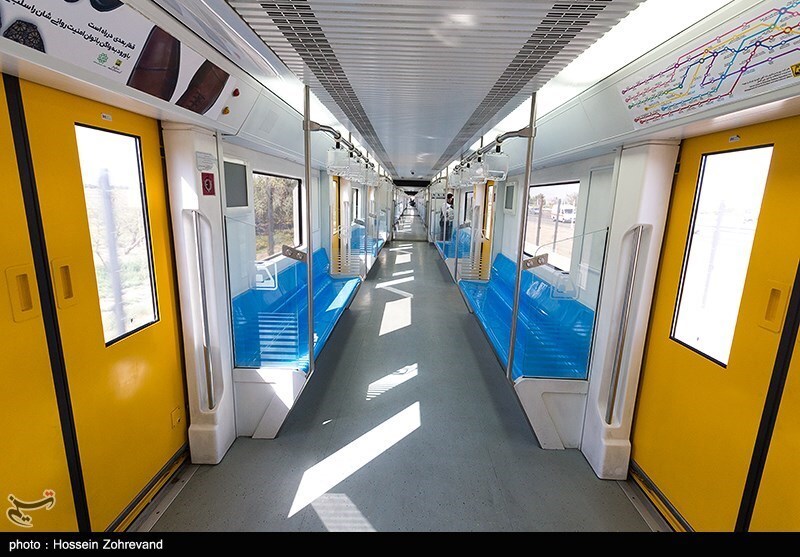 بروزرسانی نقشه‌های متروی تهران در قطار‌ها