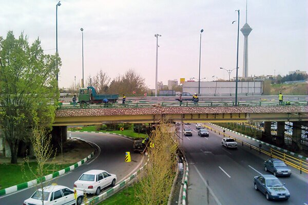 مقاوم سازی پل‌های سواره رو در منطقه ۲ تهران