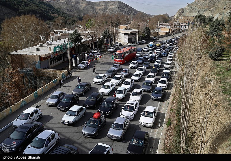 ترافیک سنگین در کندوان و آزادراه تهران-شمال