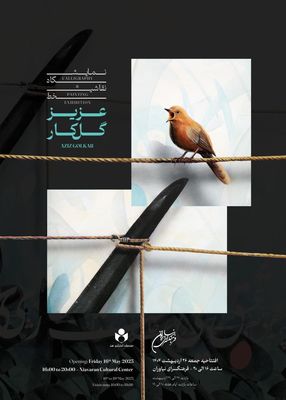 آثار عزیز گل کارزاده در فرهنگ سرای نیاوران