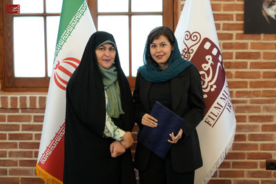 مراسم معارفه مدیر نوآوری و ارتباطات موزه سینمای ایران