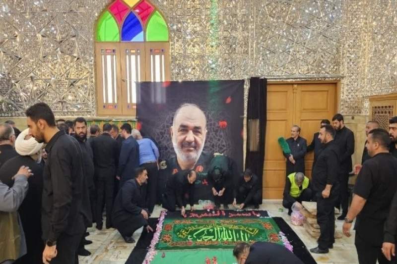 تشییع باشکوه فرمانده