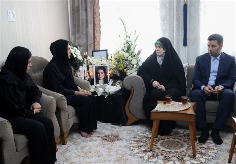 پزشکیان دخترش را به دیدار خانواده الهه حسین‌نژاد فرستاد